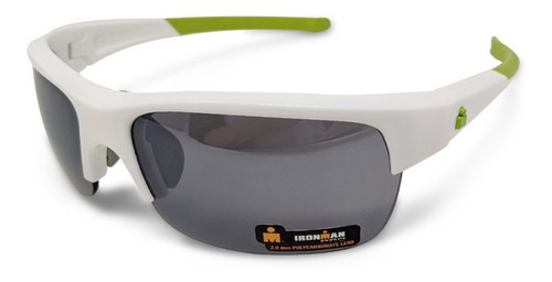 Lentes Running Ironman Artemis Blanco 10207141n.mex Color De La Lente Negro