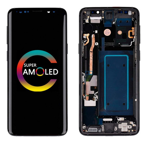 Pantalla Lcd Amoled Con Marco Para Samsung S9 G960 G960f