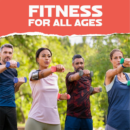Mancuernas Yes4all De Neopreno De 4,5 Kg (juego De 2), Peso