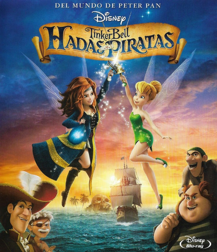Tinker Bell Hadas Y Piratas Pelicula Blu Ray Vdgmrs Nueva