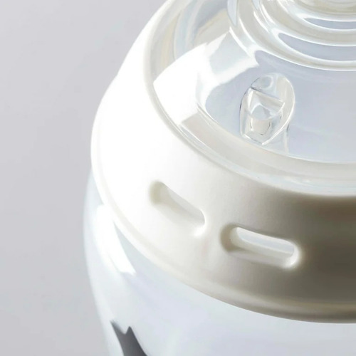 Botella Tommee Tippee Natural Start de 0 m+/ 3 m o más, color transparente y liso