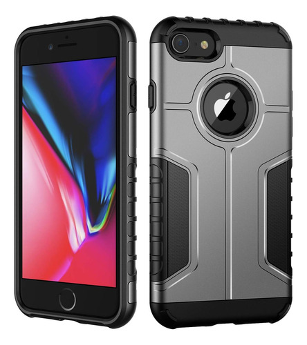 Caja A Prueba De Choque De Jetech Para iPhone 8 Y iPhone 7,