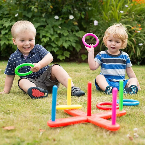Set De Apuntar For Niños Con Anillo De Plástico Y Lanzar