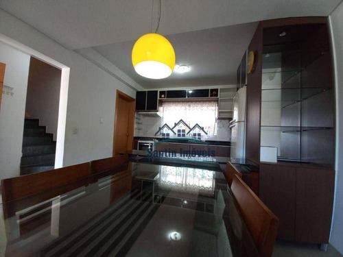 Imagem 10 de 30 de Sobrado Com 03 Quartos(01 Suíte ) Planejados, Espaço Gourmet, 03 Vagas À Venda, 175 M² - Tingui - Curitiba/pr - So0307