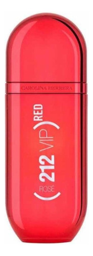 Perfume Mujer Carolina Herrera 212 Vip Rose Red 80 Ml Edp Volumen De La Unidad 80 Ml