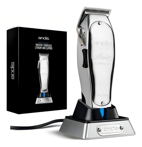 Andis Master Cordless Color Plateado