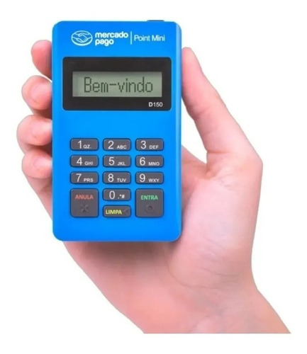 Máquina De Cartão Débito E Crédito Point Mini - Mercado Pago