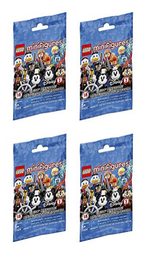 Minifiguras Lego, Serie 2 De Disney, Bolsa Aleatoria De 4 Un