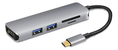 Adaptador Usb C A Usb, 3.1 Usb C (thunderbolt 3) A 3 Hub Con