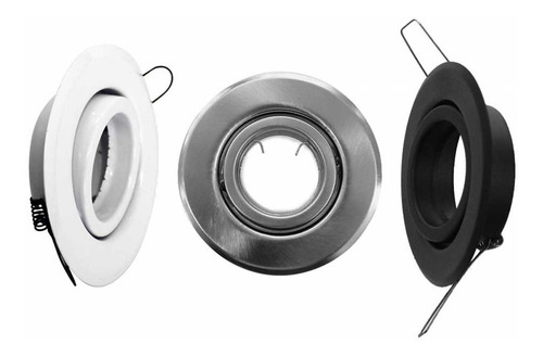 Imagen 4 de 7 de Pack X 2 Spot Led Para Embutir Aplique De Dicroica