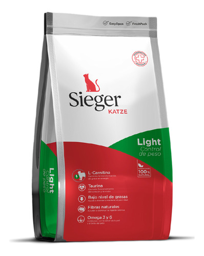 Sieger Katze Gato Light X 7,5 Kg - Happy Tails