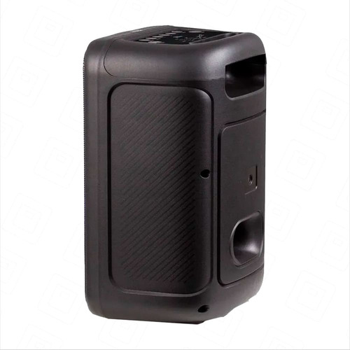Caixa De Som Portatil Philco Pcx3800 Flashlights 250w-2 Mic Cor Preto