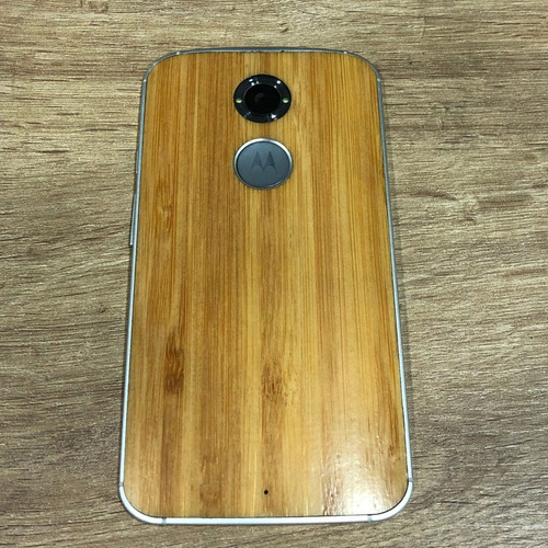 Carcaça Traseira Motorola Moto X2 Xt1095 Xt1097 Bambú