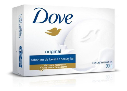 Kit 4 Sabonetes Em Barra Dove Original 90g Cada