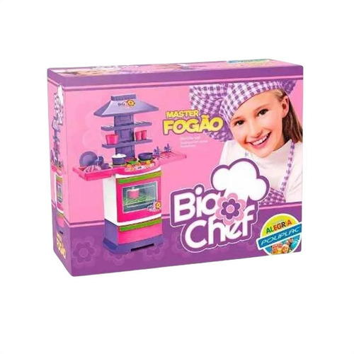 Imagem 10 de 10 de Fogãozinho Panelinha Cozinha Infantil Master Fogao Big Chef
