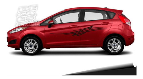 Calcos Ford Fiesta Kinetic Spike Juego