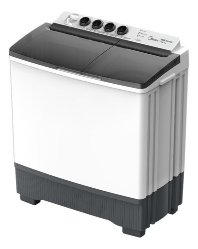 Lavadora 19 Kg Doble Tina Color Blanco Midea