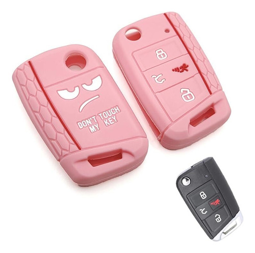 Funda Para Llave De Volkswagen Golf Y Polo 2018, 2 Pcs Funda