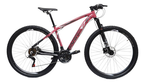Bicicleta Aro 29 Garra7 Tiger Hidráulica Ii Cor Marsala/preto