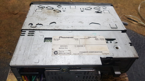 Toca Cd Pioneer Deh 1150 Em Estado De Zero Quase Imaculado (Usado)