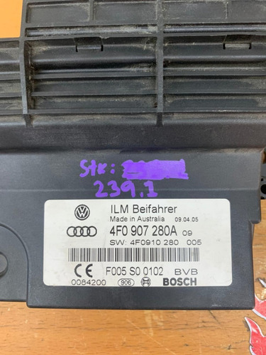 Modulo De Confort Audi Volkswagen # 4f0 907 280 A (oem) (Usado)