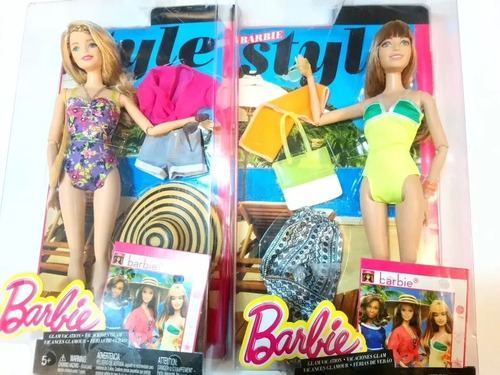 Barbie Style Vacaciones Glam Playa Barbie Y Amiga