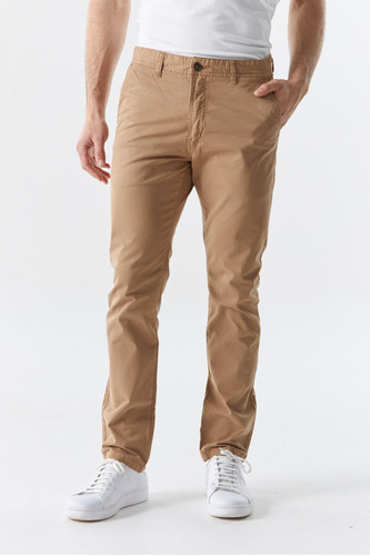 Pantalón Chino De Gabardina Slim Fit Hombre Prototype Chino 