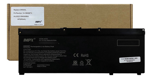 Bateria Hp 15-cx0018tx 15-cx0020nr 15-cx0020tx 15.4v 4450mah
