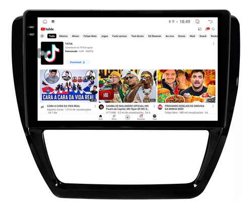 Central Multimidia Jetta 11/17 9p Android 2gb 64gb Carplay