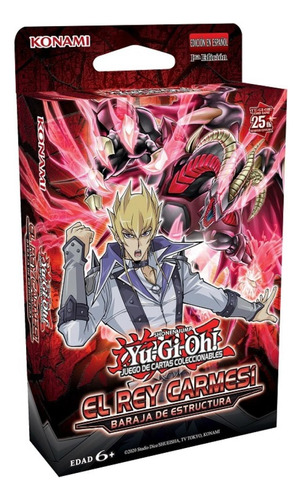 Yu-gi-oh El Rey Carmesí: Baraja De Estructura Español