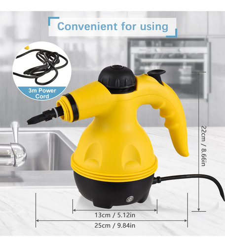 1050w Multifunctional Steam Cleaner
