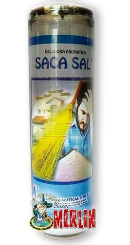 Veladora Aromática Saca Sal - Corta Brujería Y Protege