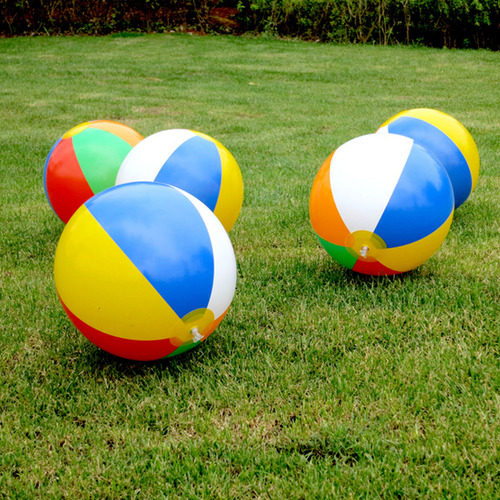 8 Peças De 23 Cm Summer Ball Beach Toy Random Color
