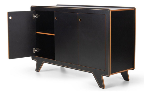 Buffet Para Sala De Jantar 3 Portas James A 85cm X C 13cm Wt