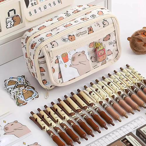 Estuche Para Lápices Capybara Estuche Para Lápices Con Forma