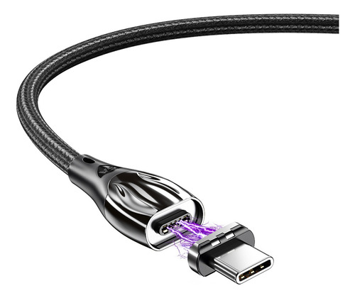 Adaptador Magnético Usb C, Conector Tipo C, Soporte Usb Pd 6