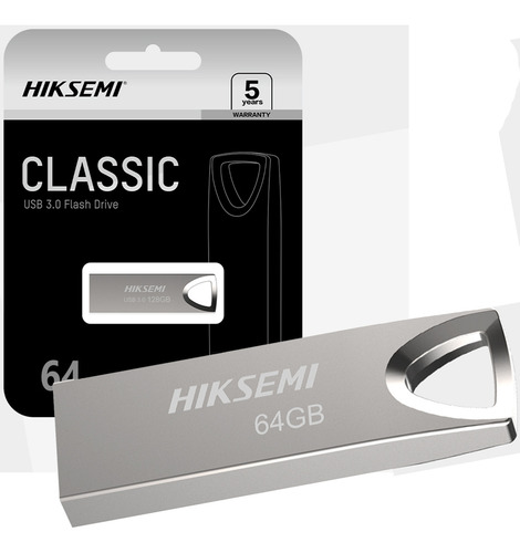 Pendrive 64gb Hiksemi Classic M200 Usb 2.0 Pc Notebook