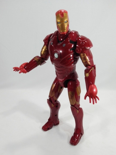 Boneco Homem De Ferro Hasbro Repulsor Power 30 Cm Luz E Som