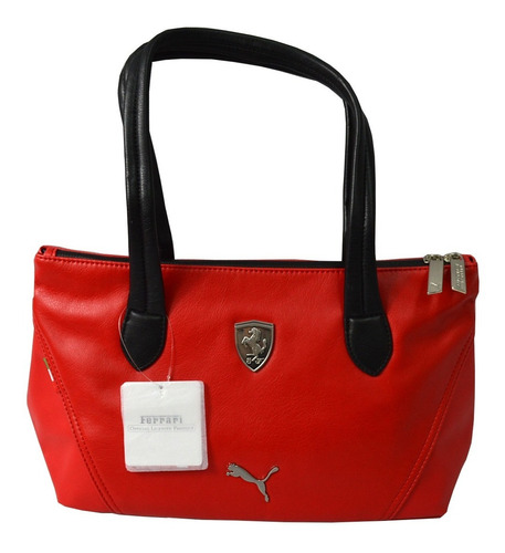 Bolsa Puma Mujer Rojo Ferrari Shoulder Hand Bag 07224002