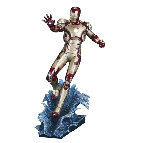 Iron Man Mark Xlii, Kotobukiya Artfx, Coleccionable.