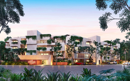 Departamento Tipo Pentouse En Venta En Tulum, Costa Caribe, Equipados.