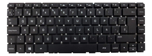 Teclado Para 240 G5 V151726ak1 V151726ak3 Tpn-i119 Tpn-i120 Negro Español