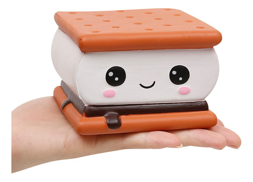 Anboor Squishies Sandwich De Galletas Kawaii Suave Lento Ar