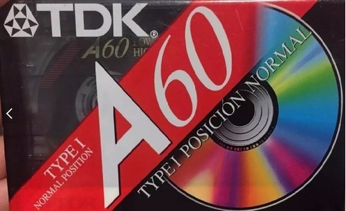 Cassette Marca Tdk A60 