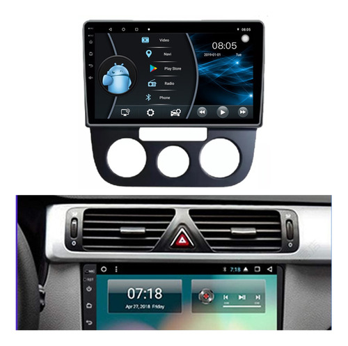 Radio Para Volkswagen Bora 08.-12 Android 13 Carplay