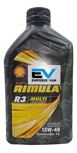 Oleo Motor Rimula R3 Ch 4 Mineral 15w40 Universal