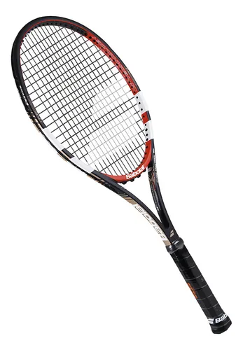 Raqueta Pure Control 95 Gt, color negro, naranja, dorado y blanco, empuñadura L3