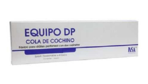 Catéter Cola Cochino Diálisis Peritoneal 1 Pieza Adulto