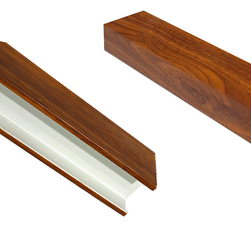Pergola Poste Celosia Interior Wpc Tipo Madera Walnuts 10 Pz