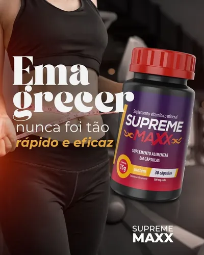 Supreme Maxx + Entrega Rápida + Super Brinde | MercadoLivre